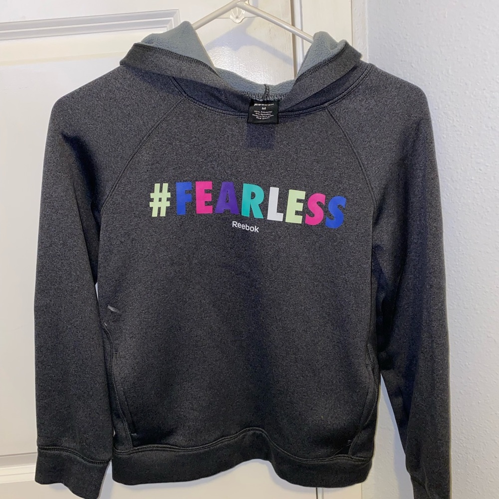 Reebok Girls Fearless sweatshirt.